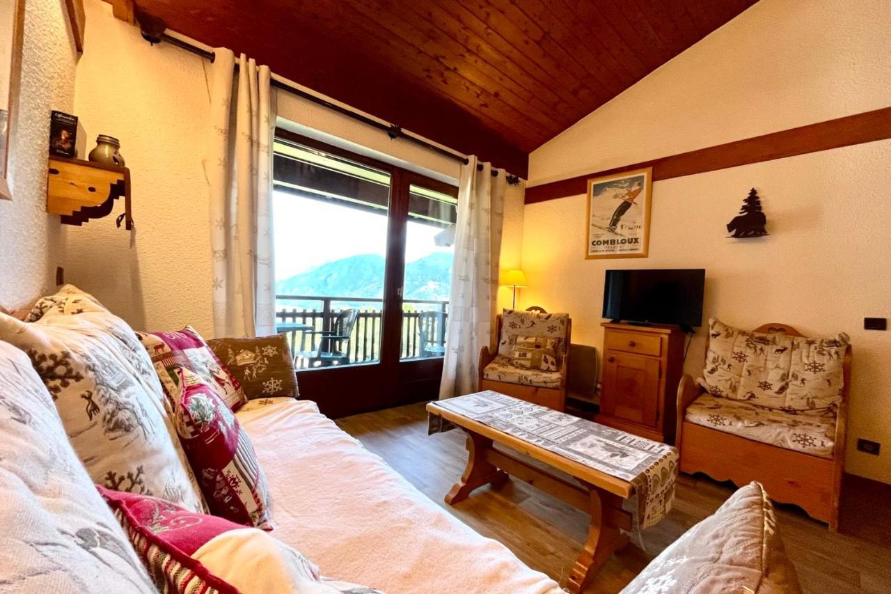 Beautiful Apartment With Balcony And Great View ! Combloux Bagian luar foto